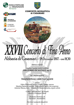 XXVII Concerto Fine Anno Abbazia Casamari 2017